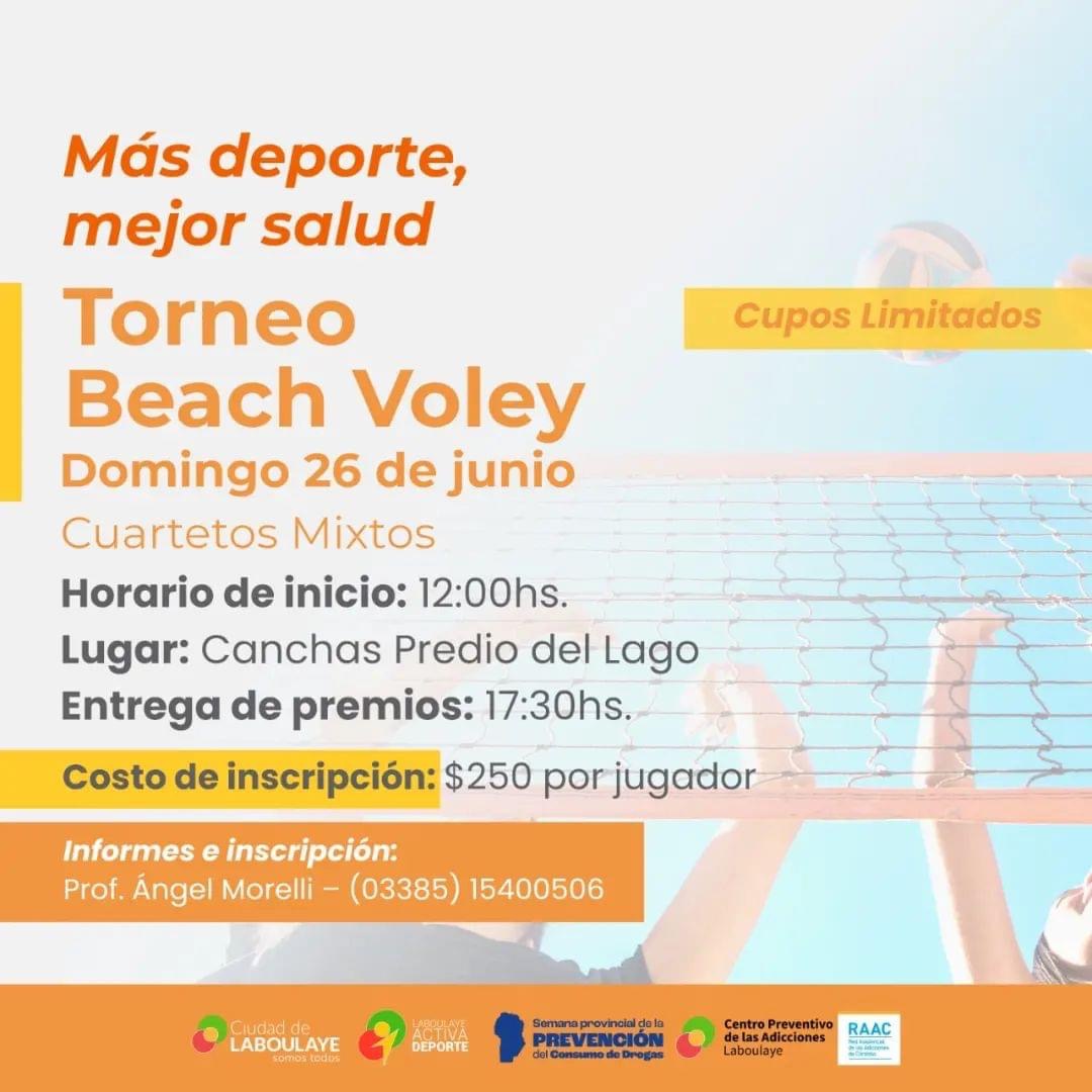 TORNEO DE BEACH VOLEY