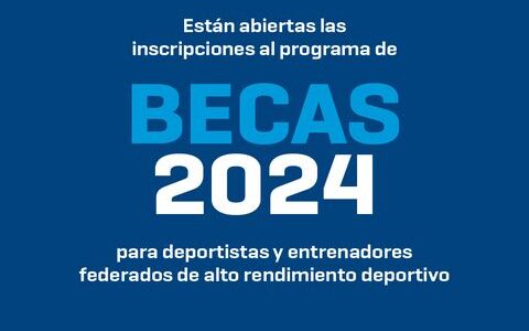 Becas deportivas 2024