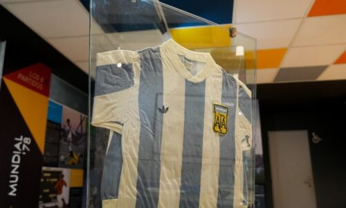 Camisetas con historia: Del Mundial ´78 al Museo Provincial del Deporte