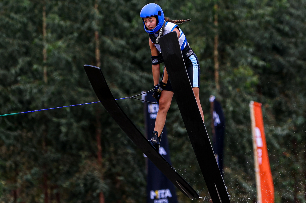 La cordobesa Isabella Besso se consagró campeona panamericana de esquí náutico